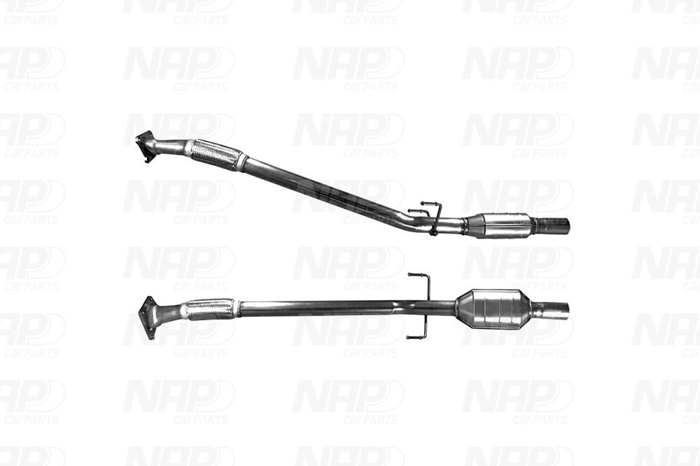Tuyau d'échappement NAP carPARTS CAF10137