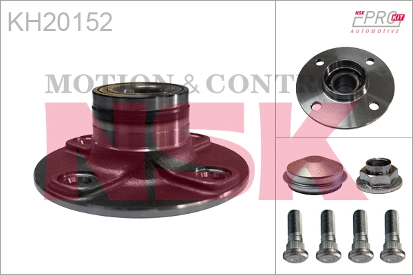 Kit de roulements de roue NSK KH20152