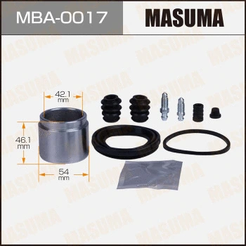 Kit de réparation, étrier de frein MASUMA MBA-0017