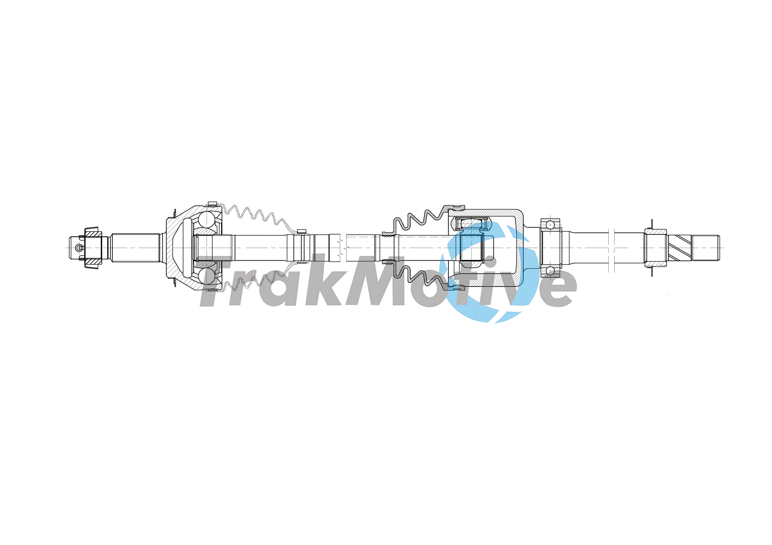 Arbre de transmission TrakMotive 30-2063
