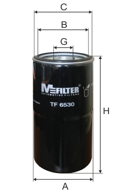 Filtre à huile MFILTER TF 6530