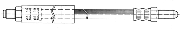 Flexible de frein CEF 510064