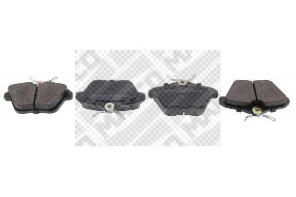 Kit de plaquettes de frein, frein à disque MAPCO 6773