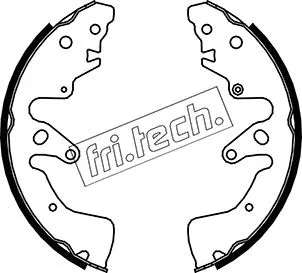 Jeu de mâchoires de frein fri.tech. 1111.251