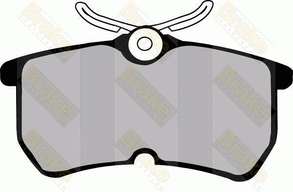 Kit de plaquettes de frein, frein à disque Brake ENGINEERING PA1188