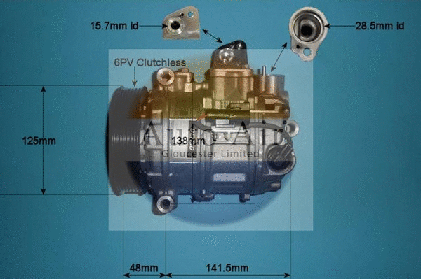 Compresseur, climatisation AUTO AIR GLOUCESTER 14-2080