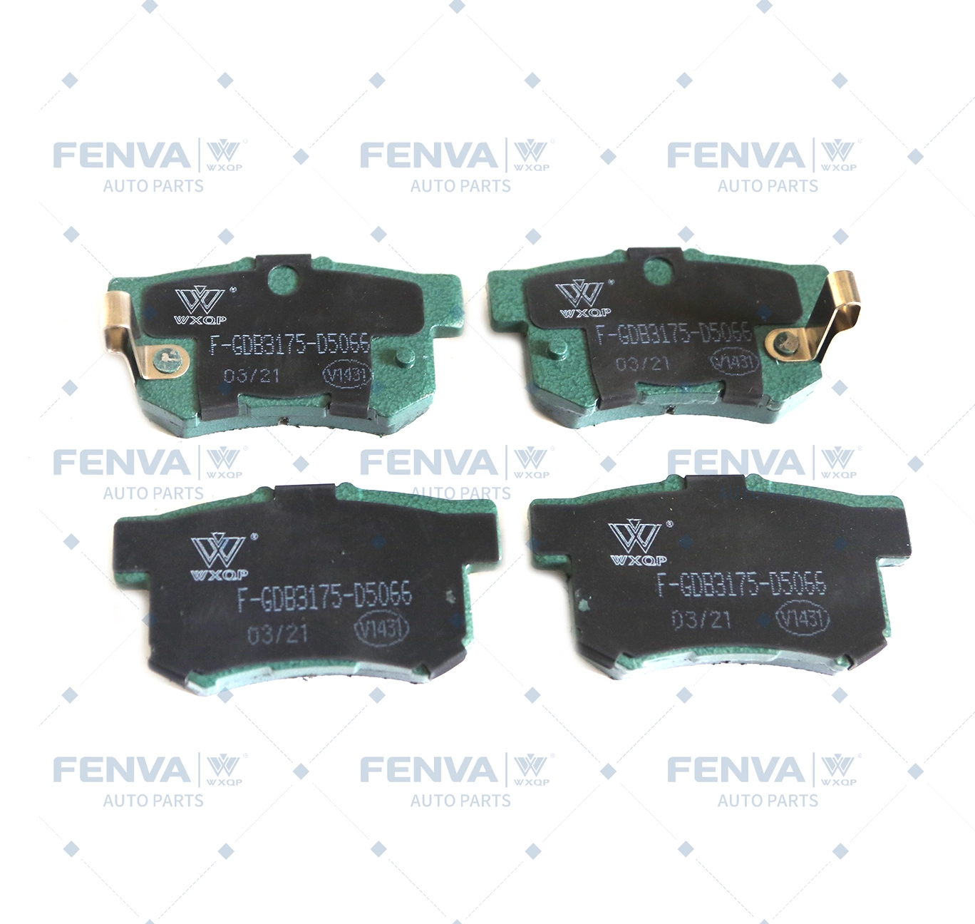 Kit de plaquettes de frein, frein à disque WXQP 40747