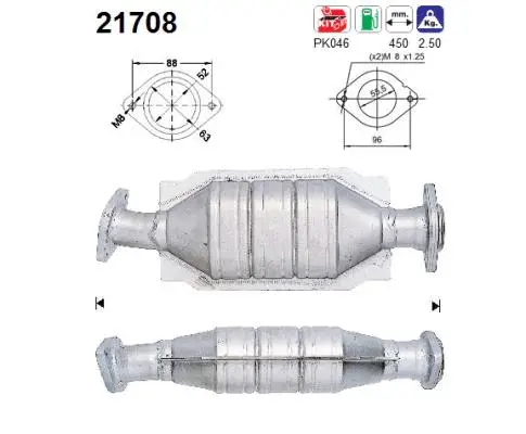 Catalyseur AS 21708