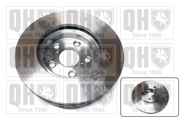 Disque de frein QUINTON HAZELL BDC4588