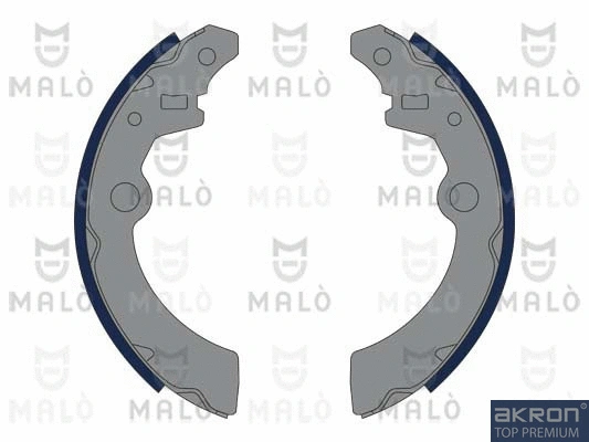Jeu de mâchoires de frein AKRON-MALÒ 1390341