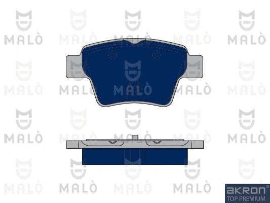 Kit de plaquettes de frein, frein à disque AKRON-MALÒ 1050098