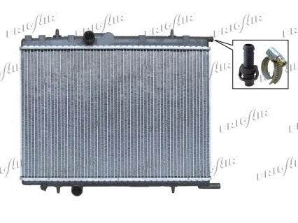 Radiateur, refroidissement du moteur FRIGAIR 0103.3057