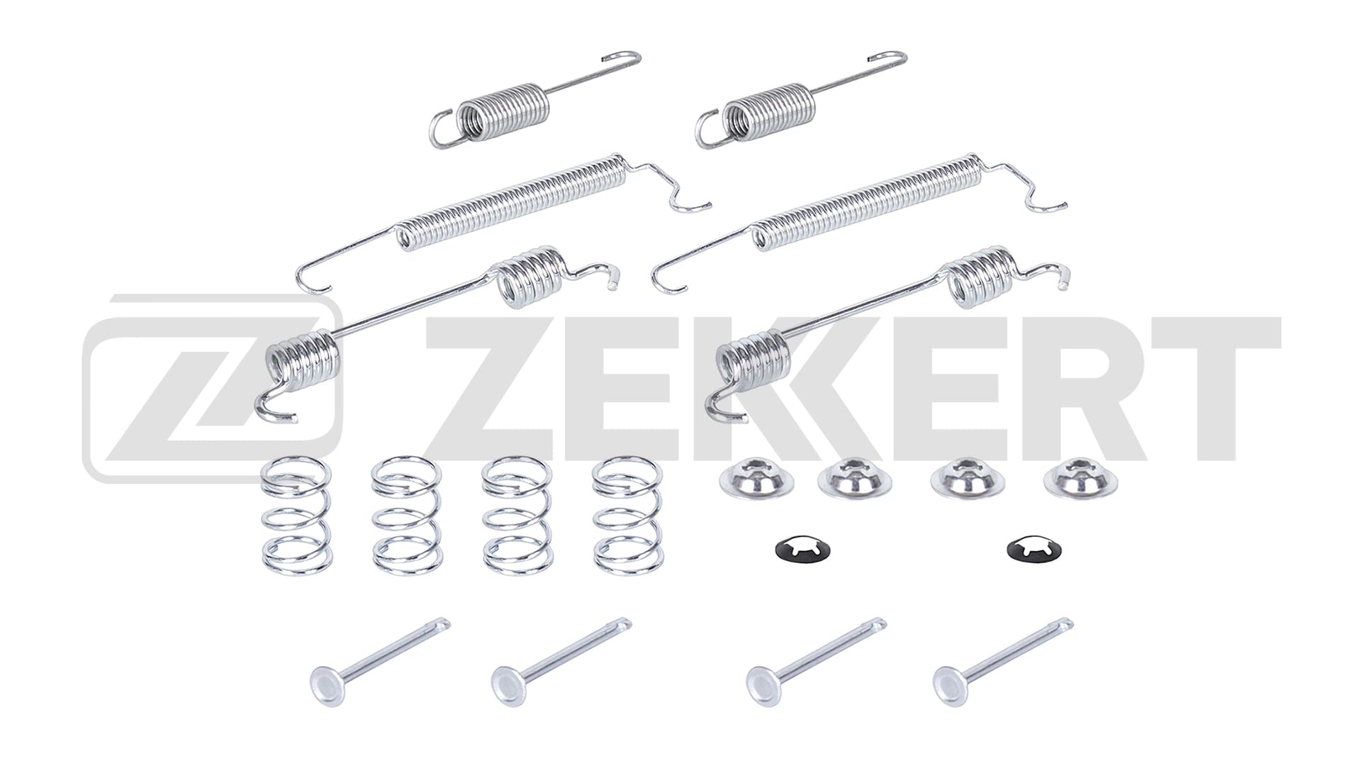 Kit d'accessoires, plaquette de frein à disque ZEKKERT BR-3296