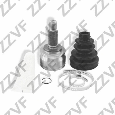 Jeu de joints, arbre de transmission ZZVF ZVRC362