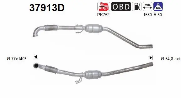 Catalyseur AS 37913D