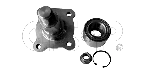 Fusée d'essieu, suspension de roue GSP-BR 9499033K