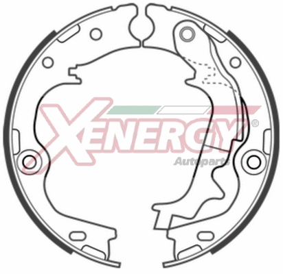 Jeu de mâchoires de frein AP XENERGY X50692