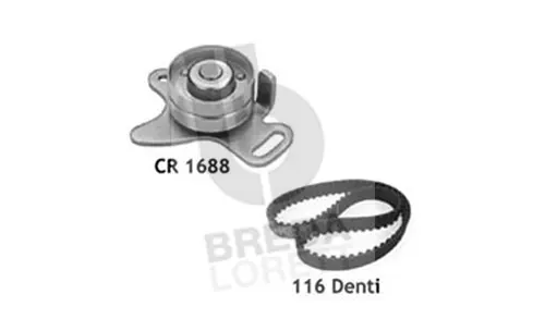 Kit de courroie crantée BREDA LORETT KCD0119