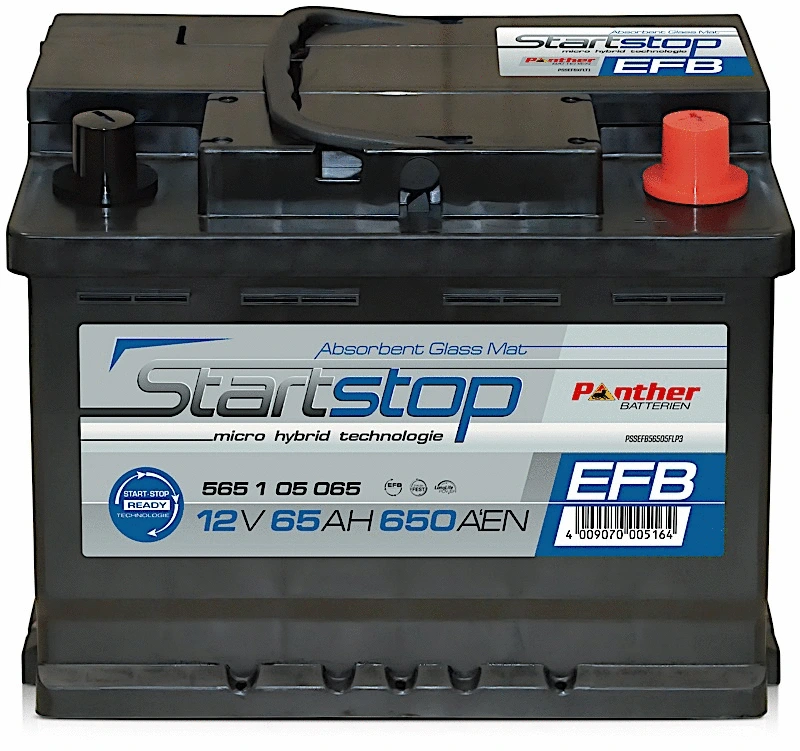 Batterie de démarrage PANTHER-BATTERIEN SB.565105065n