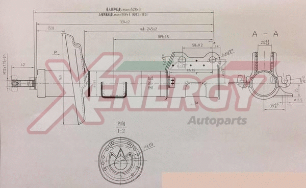 Amortisseur AP XENERGY X8004334