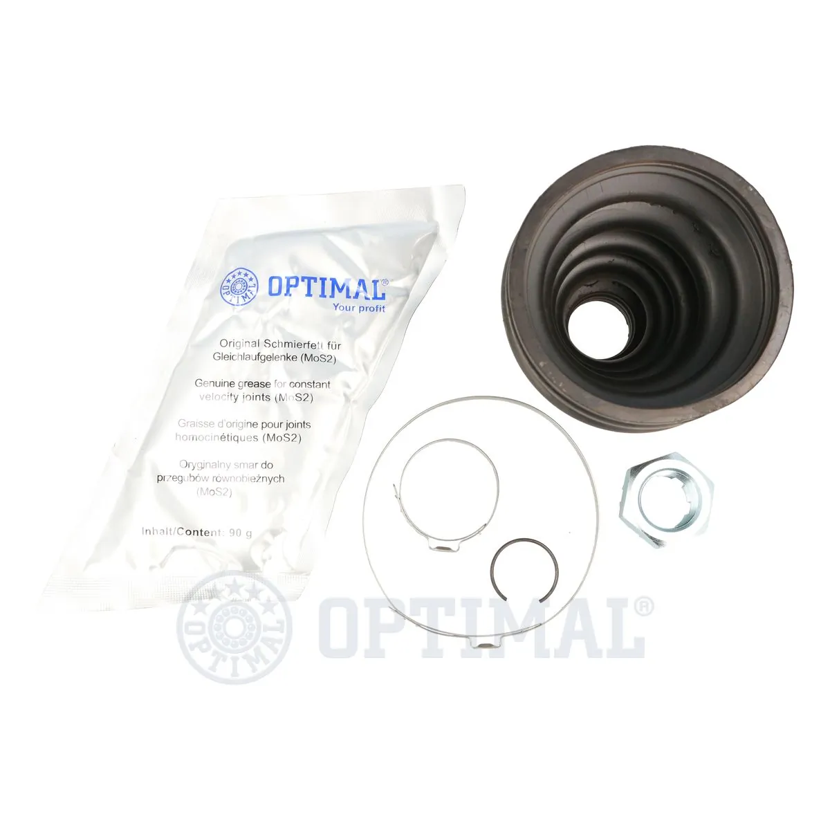 Jeu de joints-soufflets, arbre de commande OPTIMAL CVB-10431CR