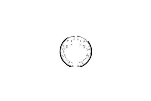 Jeu de mâchoires de frein E.T.F. 09-0407