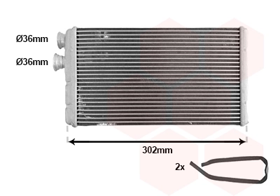 Système de chauffage VAN WEZEL 03016701