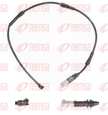 Contact d'avertissement, usure des plaquettes de frein REMSA 001130