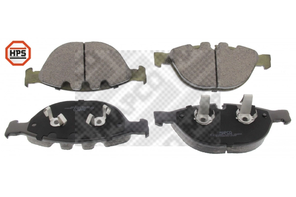 Kit de plaquettes de frein, frein à disque MAPCO 6348HPS
