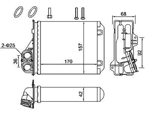 Système de chauffage MAGNETI MARELLI 359000391990