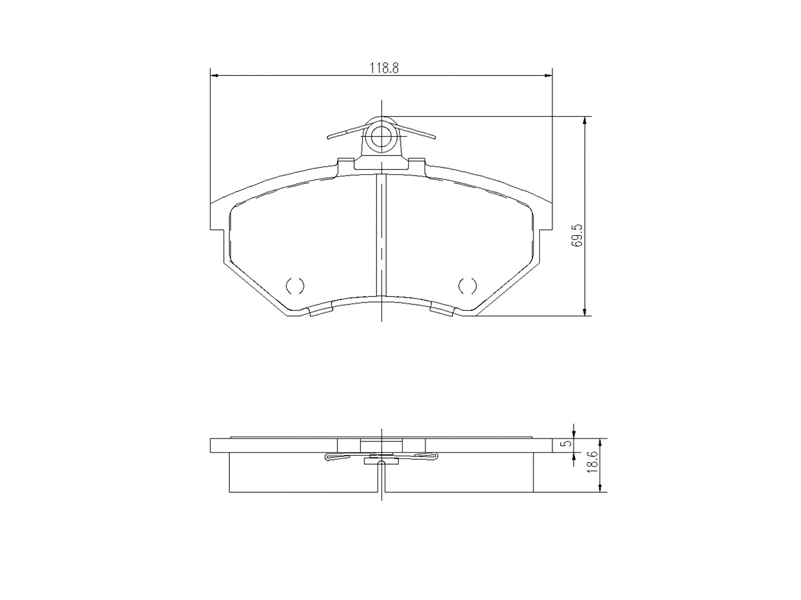 Kit de plaquettes de frein, frein à disque A.Z. Meisterteile AZMT-44-022-1396