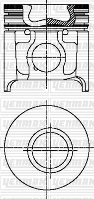 Piston YENMAK 31-03690-000