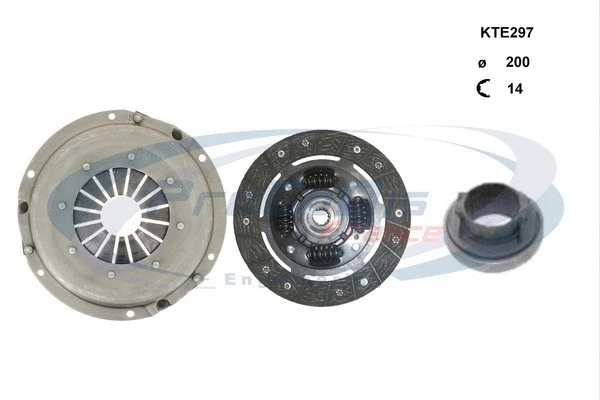 Kit d'embrayage PROCODIS FRANCE KTE297