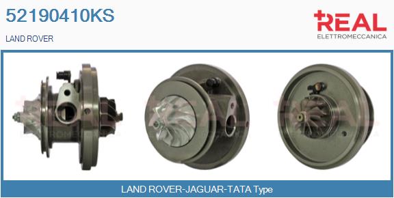 Groupe carter, turbocompresseur REAL 52190410KS