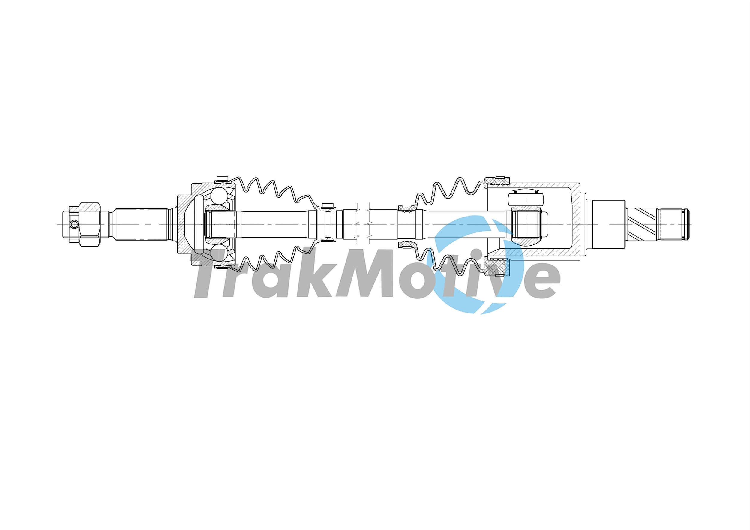 Arbre de transmission TrakMotive 30-2012
