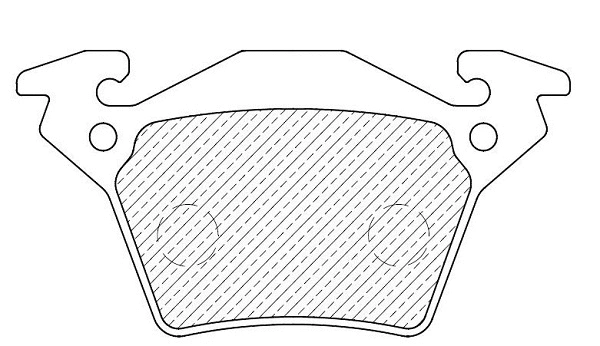 Kit de plaquettes de frein, frein à disque KLAXCAR FRANCE 24915z