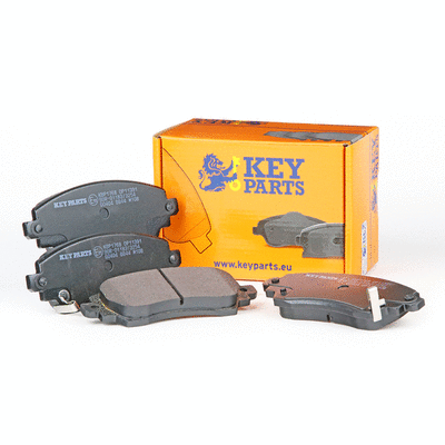 Kit de plaquettes de frein, frein à disque KEY PARTS KBP1768