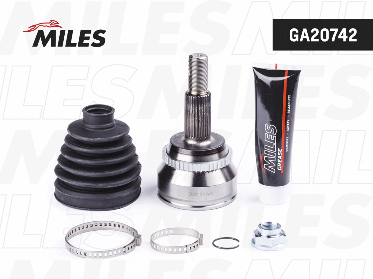 Jeu de joints, arbre de transmission MILES GA20742