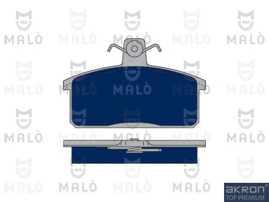 Kit de plaquettes de frein, frein à disque AKRON-MALÒ 1050288