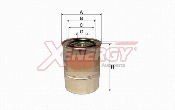 Filtre à carburant AP XENERGY X159904