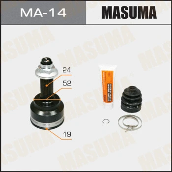 Jeu de joints, arbre de transmission MASUMA MA-14