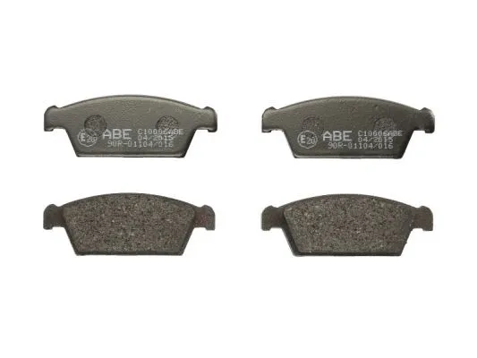 Kit de plaquettes de frein, frein à disque ABE C10006ABE