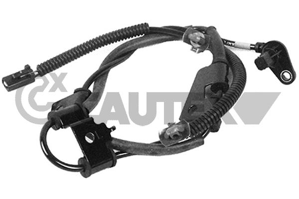 Capteur, vitesse de roue CAUTEX 755292