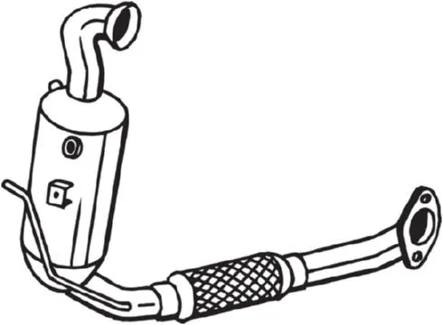 Filtre à particules / à suie, échappement BOSAL 097-706