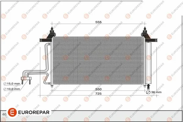 Condenseur, climatisation EUROREPAR 1609635880
