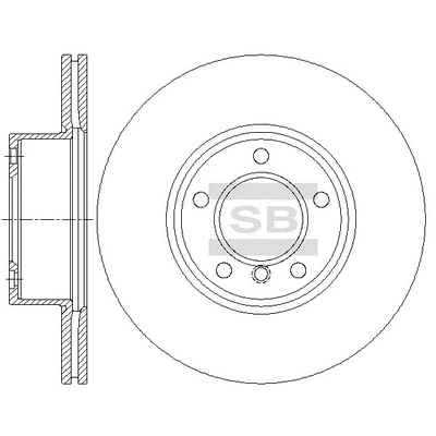Disque de frein Hi-Q SD5208