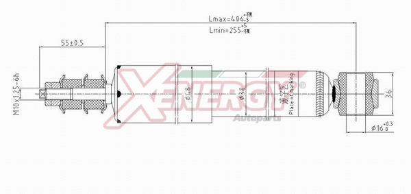 Amortisseur AP XENERGY X185343