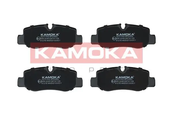 Kit de plaquettes de frein, frein à disque KAMOKA JQ101402
