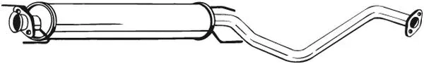 Silencieux central BOSAL 285-409