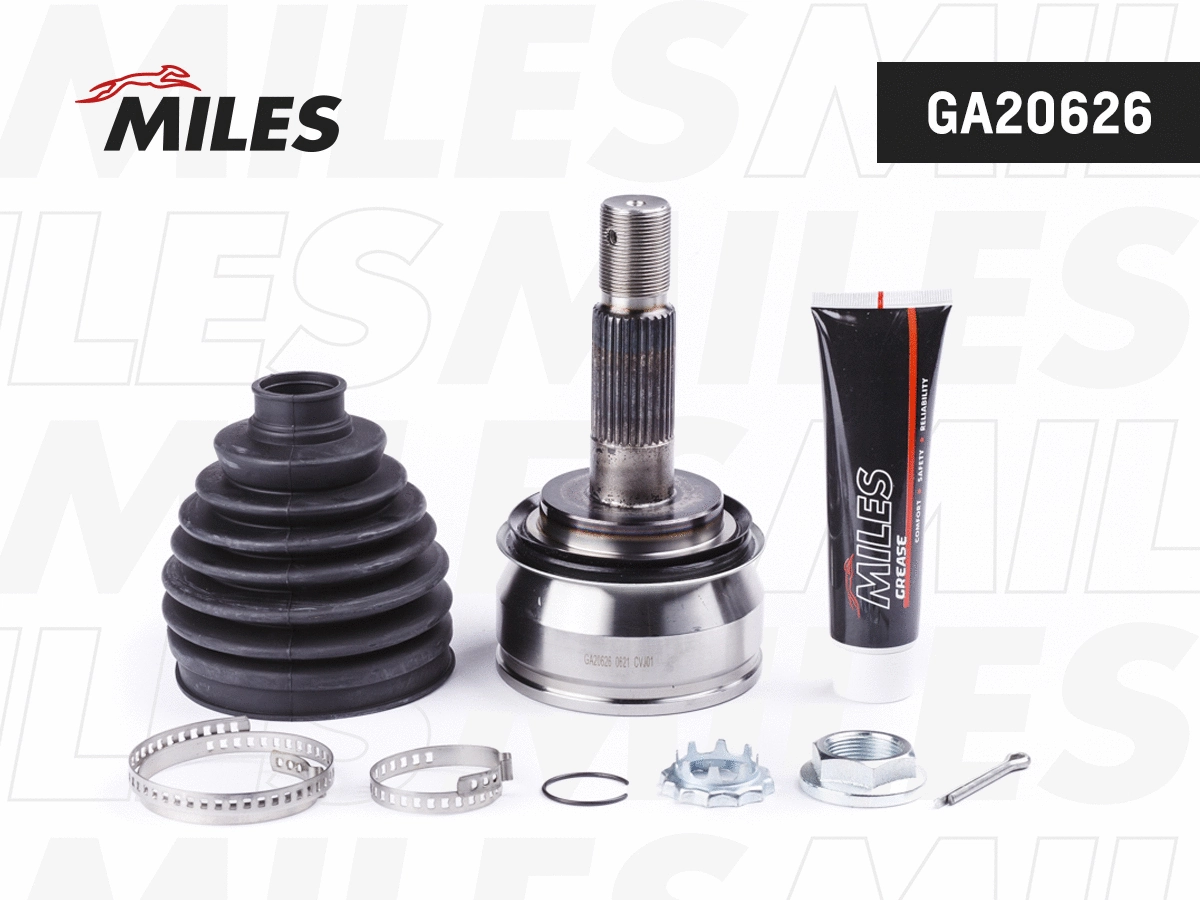 Jeu de joints, arbre de transmission MILES GA20626